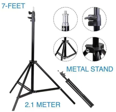 7 Ft Ring Light Stand for Photography & Video