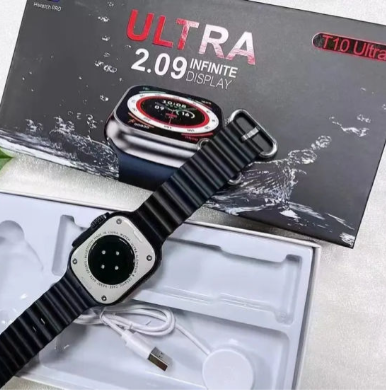 T10 Ultra 2 Smart Watch | 2.19 Infinite Display | Real Screws | Straps Lock | 49MM Dial Size