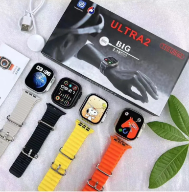 T10 Ultra 2 Smart Watch | 2.19 Infinite Display | Real Screws | Straps Lock | 49MM Dial Size